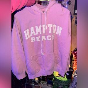 Pink Hoodie Sweatshirt